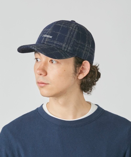 OVERRIDE（オーバーライド）の「OVERRIDE  JAPAN TWEED 6P CAP（キャップ・メンズ・ブルー/ブラック/グレー/ブラウン/ネイビー・57~59cm）」の14枚目の写真