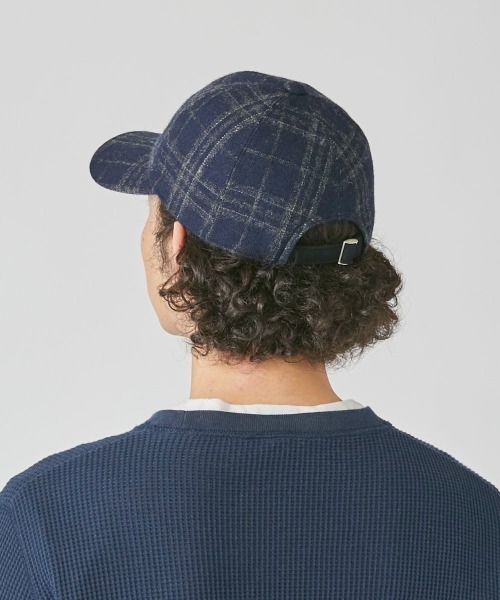 OVERRIDE（オーバーライド）の「OVERRIDE  JAPAN TWEED 6P CAP（キャップ・メンズ・ブルー/ブラック/グレー/ブラウン/ネイビー・57~59cm）」の17枚目の写真