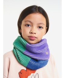 Stripスペイン knitted neck warmer