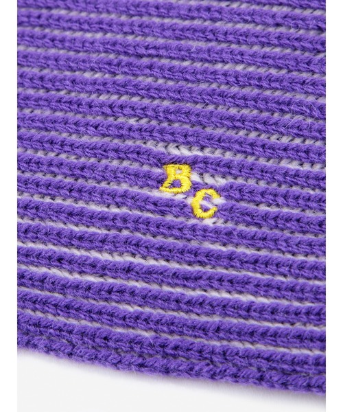 BOBO CHOSES（ボボショーズ）の「Stripスペイン knitted neck warmer（ネックウォーマー/スヌード・キッズ・マルチ・ONE SIZE）」の4枚目の写真