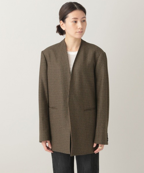 美品Curensology【MANTECO 】マンテコノーカラージャケット Curensology（カレンソロジー）の「Curensology(カレンソロジー)/マン