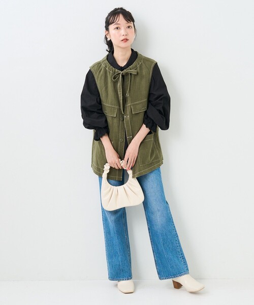 FREAK'S STORE（フリークスストア）の「リボンフラップポケットベスト
