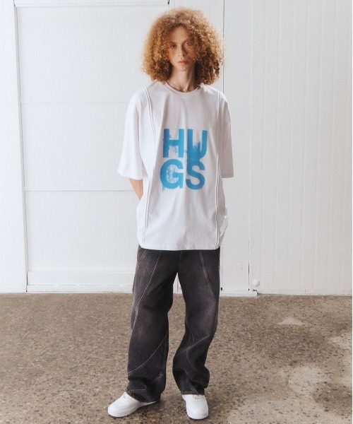 [ADD SEOUL] ★HUGS PINTUCK AVANTGARDE T-SHIRT ADD SEOUL（エーディーディーソウル）の「ADD SEOUL/アドソウル
