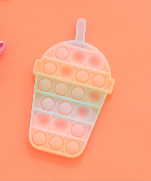 Ampersand（アンパサンド）の「シリコンプチプチオモチャ（おもちゃ・キッズ・ラベンダー/グリーン/ピンク/レインボー・FREE）」の4枚目の写真