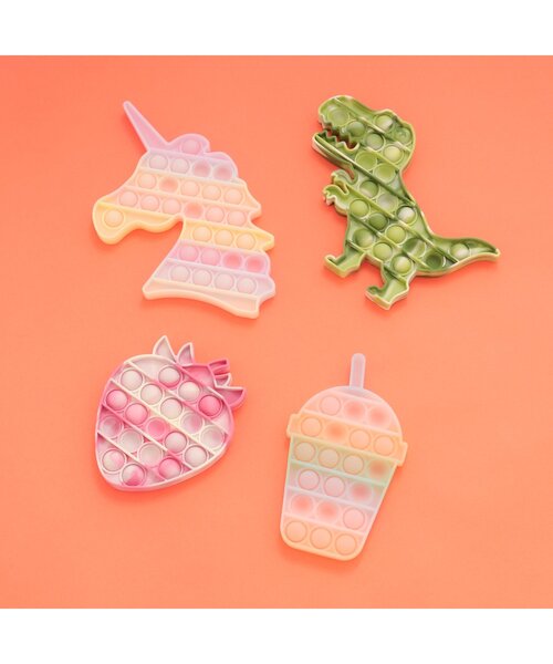 Ampersand（アンパサンド）の「シリコンプチプチオモチャ（おもちゃ・キッズ・ラベンダー/グリーン/ピンク/レインボー・FREE）」の11枚目の写真