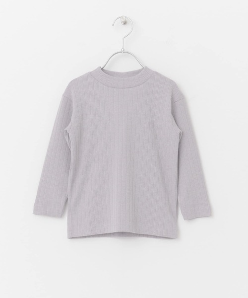 URBAN RESEARCH DOORS（アーバンリサーチドアーズ）の「針抜きリブハイネックカットソー(KIDS)（Tシャツ/カットソー・キッズ・アイボリー/グレー・150/105/135/120）」の14枚目の写真