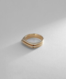 K10メッシュ チェーンリング細（リング）｜COCOSHNIK（ココシュニック