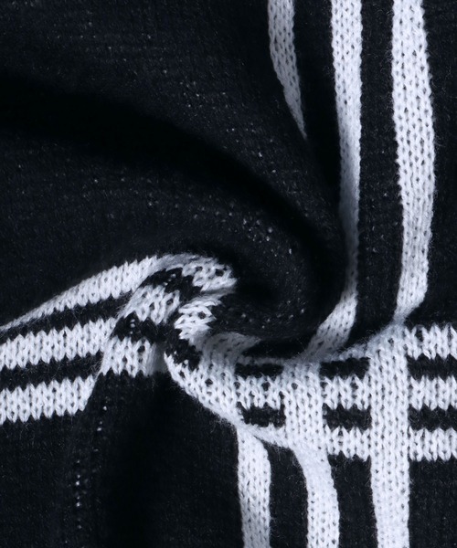 ANPAS（アンパス）の「Plaid＆Argyle Pattern Knit Cardigan/チェック＆アーガイル ルーズニットカーディガン（カーディガン/ボレロ・メンズ・ブラック系その他/ブラウン系その他/ベージュ系その他/ブルー系その他/ブラック系その他2/ベージュ系その他2/ブルー系その他2/ブルー系その他3/ブルー系その他4/グレー系その他/ネイビー系/ネイビー系1/ホワイト系その他/グレー系その他2・M/L）」の18枚目の写真