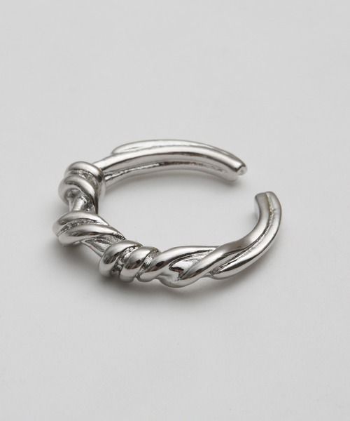 Geel(ギール)の「Geel/ニュアンスロープリング(リング・レディース・シルバー/ゴールド・FREE)」の5枚目の写真