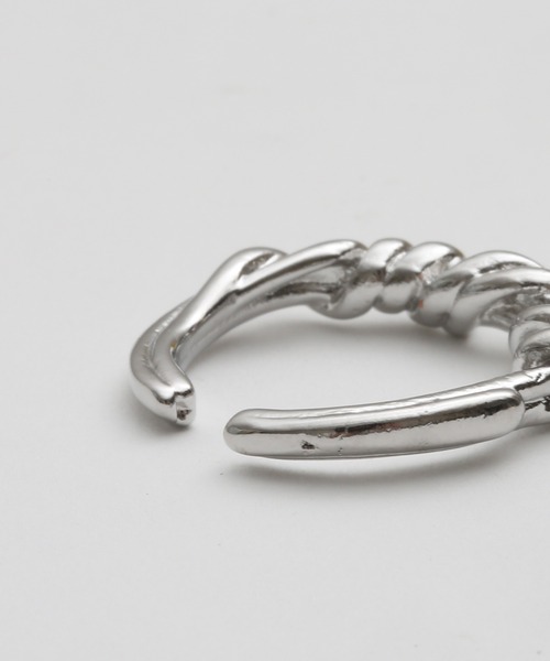 Geel(ギール)の「Geel/ニュアンスロープリング(リング・レディース・シルバー/ゴールド・FREE)」の7枚目の写真