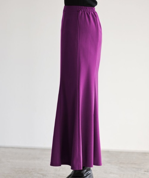 Pierrot(ピエロ)の「ストレッチマーメイドスカート(スカート・レディース・ブラック/モカ/ベージュ系その他/ブルーグリーン/ワイン・M/L/PM)」の19枚目の写真