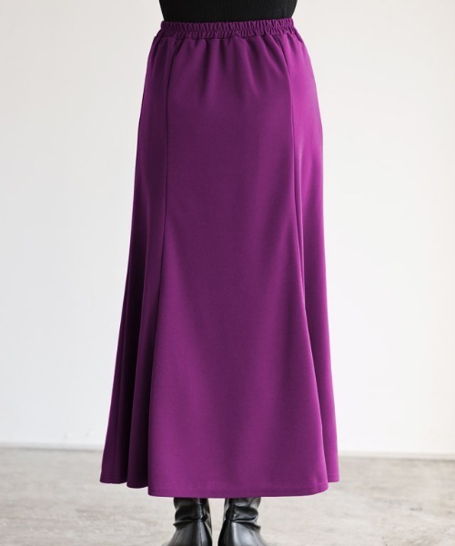 Pierrot(ピエロ)の「ストレッチマーメイドスカート(スカート・レディース・ブラック/モカ/ベージュ系その他/ブルーグリーン/ワイン・M/L/PM)」の20枚目の写真