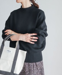 ボトルネックKNITプルオーバー