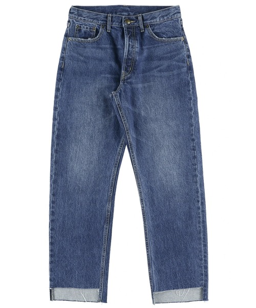 ALEXIA STAM（アリシアスタン）の「Step Hem Denim Pants/ステップヘムデニムパンツ（デニムパンツ・レディース・ブルー/ライトブルー・0/1/2/3）」の21枚目の写真