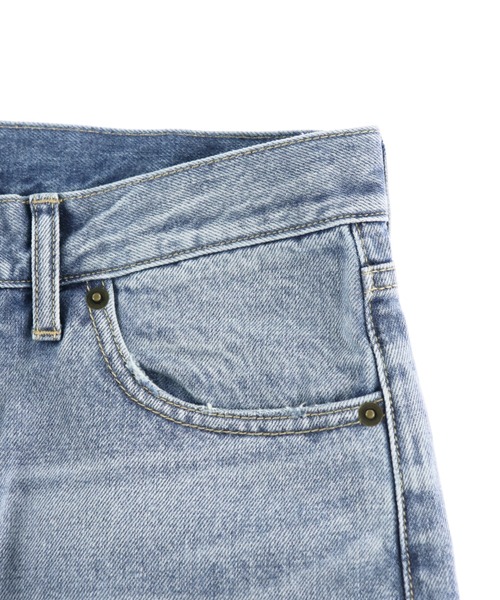 ALEXIA STAM（アリシアスタン）の「Step Hem Denim Pants/ステップヘムデニムパンツ（デニムパンツ・レディース・ブルー/ライトブルー・0/1/2/3）」の17枚目の写真