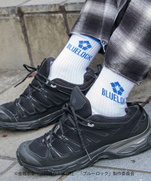 GLOSTER（グロスター）の「【BLUELOCK/ブルーロック】ロゴラインソックス（ソックス/靴下・メンズ・ホワイト系その他/ホワイト系その他2・FREE）」の11枚目の写真