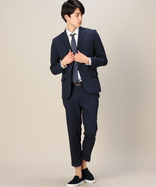 BEAUTY&YOUTH UNITED ARROWS（ビューティーアンドユースユナイテッドアローズ）の「BY ドライ 2ボタン シアサッカージャケット◆（テーラードジャケット・メンズ・ネイビー/その他1/その他2・SMALL/LARGE/MEDIUM/X-LARGE）」の18枚目の写真