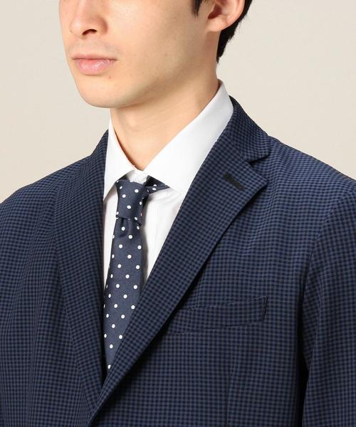 BEAUTY&YOUTH UNITED ARROWS（ビューティーアンドユースユナイテッドアローズ）の「BY ドライ 2ボタン シアサッカージャケット◆（テーラードジャケット・メンズ・ネイビー/その他1/その他2・SMALL/LARGE/MEDIUM/X-LARGE）」の19枚目の写真