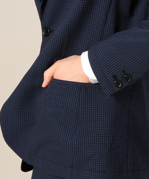 BEAUTY&YOUTH UNITED ARROWS（ビューティーアンドユースユナイテッドアローズ）の「BY ドライ 2ボタン シアサッカージャケット◆（テーラードジャケット・メンズ・ネイビー/その他1/その他2・SMALL/LARGE/MEDIUM/X-LARGE）」の20枚目の写真