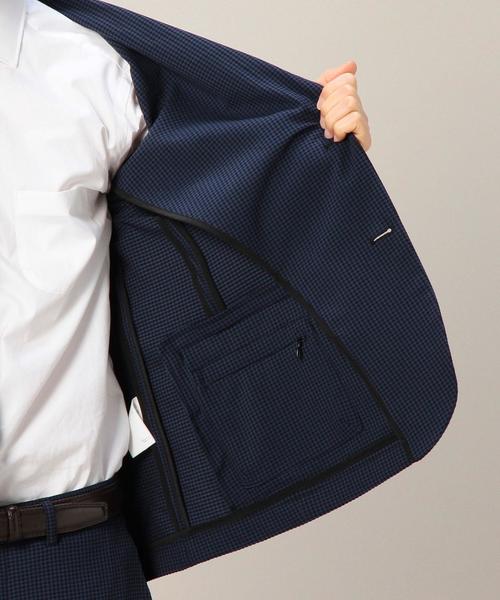 BEAUTY&YOUTH UNITED ARROWS（ビューティーアンドユースユナイテッドアローズ）の「BY ドライ 2ボタン シアサッカージャケット◆（テーラードジャケット・メンズ・ネイビー/その他1/その他2・SMALL/LARGE/MEDIUM/X-LARGE）」の4枚目の写真