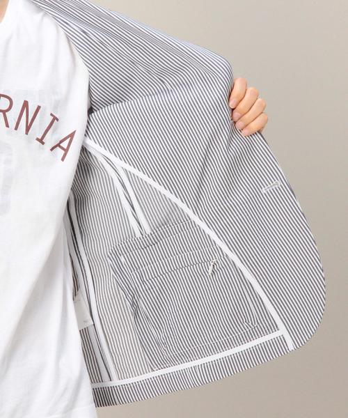 BEAUTY&YOUTH UNITED ARROWS（ビューティーアンドユースユナイテッドアローズ）の「BY ドライ 2ボタン シアサッカージャケット◆（テーラードジャケット・メンズ・ネイビー/その他1/その他2・SMALL/LARGE/MEDIUM/X-LARGE）」の14枚目の写真