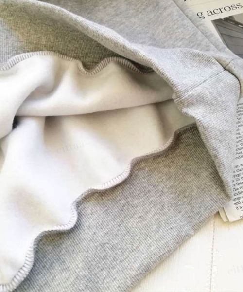 Dalfwin（ダールフィン）の「韓国ファッション1978刺繍ハーフジップ長袖オーバーサイズ裏起毛＆起毛なしスウェット（スウェット・レディース・チャコールグレー/ベージュ/グレー/グレー系その他/ベージュ系その他/グレー系その他2・FREE）」の8枚目の写真