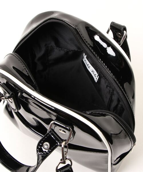 axes femme（アクシーズファム）の「ＦＢエナメルバッグ（ボストンバッグ・レディース・ホワイト/ブラック・FREE）」の12枚目の写真