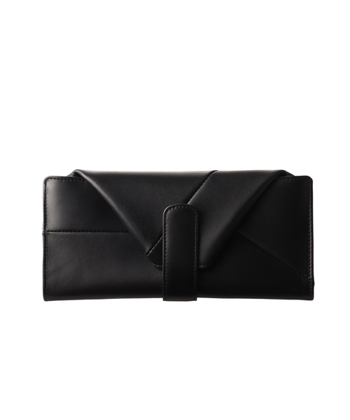 【極美品】 HIROKO HAYASHI 長財布 LEO 黒 レザー LEO(レオ)長財布ミニ 黒（財布） | HIROKO HAYASHI（ヒロコ ハヤシ