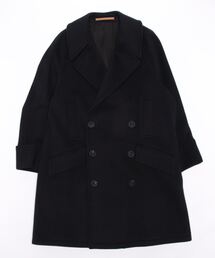 【Scye】Wool and Cashmere Melton Over Sized Pea Coat