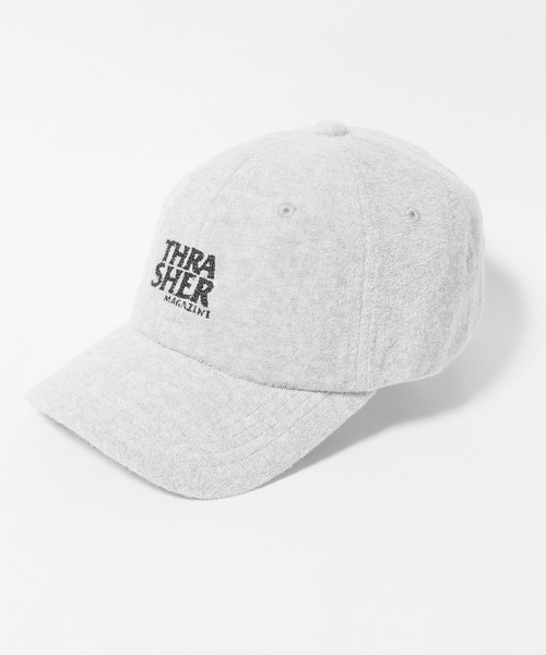 THRASHER(スラッシャー)の「THRASHER/スラッシャー ブランド刺繍 キャップ(キャップ・メンズ・ホワイト/グレー/ブラック・FREE)」の3枚目の写真