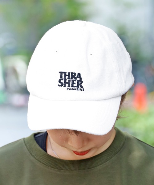THRASHER(スラッシャー)の「THRASHER/スラッシャー ブランド刺繍 キャップ(キャップ・メンズ・ホワイト/グレー/ブラック・FREE)」の20枚目の写真