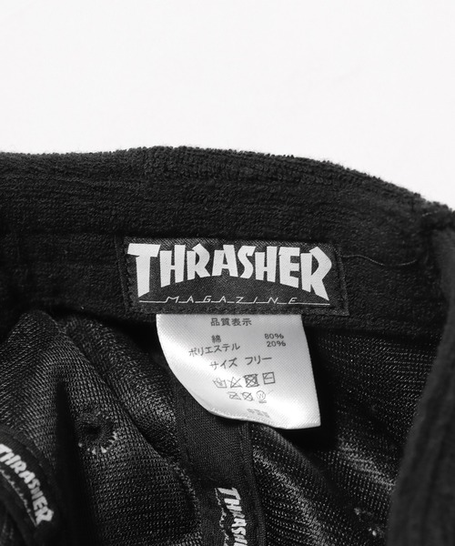 THRASHER(スラッシャー)の「THRASHER/スラッシャー ブランド刺繍 キャップ(キャップ・メンズ・ホワイト/グレー/ブラック・FREE)」の12枚目の写真