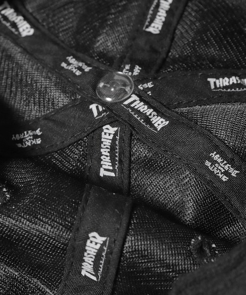 THRASHER(スラッシャー)の「THRASHER/スラッシャー ブランド刺繍 キャップ(キャップ・メンズ・ホワイト/グレー/ブラック・FREE)」の13枚目の写真