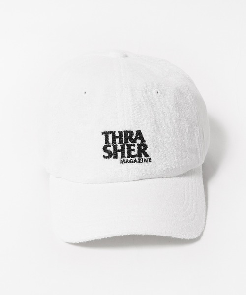THRASHER(スラッシャー)の「THRASHER/スラッシャー ブランド刺繍 キャップ(キャップ・メンズ・ホワイト/グレー/ブラック・FREE)」の14枚目の写真