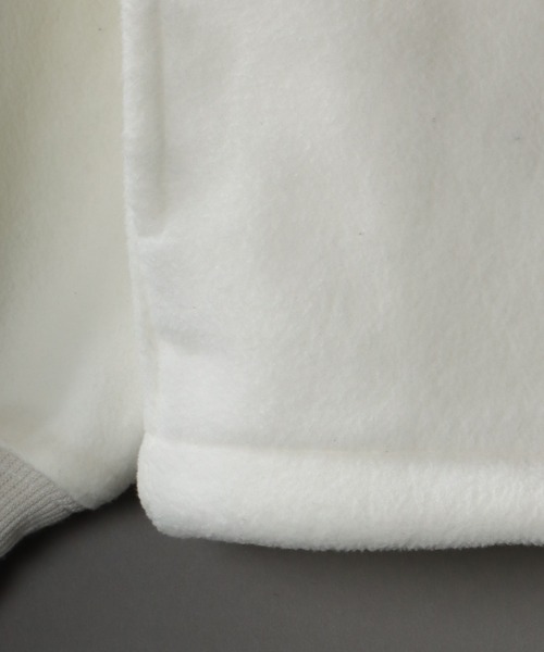 SITRY(シトリー)の「Big silhouette half zip Fleece pull over / ビッグシルエット ハーフジップ フリース プルオーバー(スウェット・メンズ・ホワイト/ブラック/パープル/イエロー/ブルー/グリーン・M/L)」の12枚目の写真