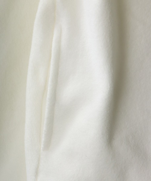 SITRY(シトリー)の「Big silhouette half zip Fleece pull over / ビッグシルエット ハーフジップ フリース プルオーバー(スウェット・メンズ・ホワイト/ブラック/パープル/イエロー/ブルー/グリーン・M/L)」の17枚目の写真
