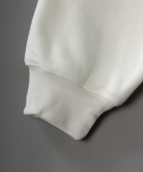 SITRY(シトリー)の「Big silhouette half zip Fleece pull over / ビッグシルエット ハーフジップ フリース プルオーバー(スウェット・メンズ・ホワイト/ブラック/パープル/イエロー/ブルー/グリーン・M/L)」の11枚目の写真