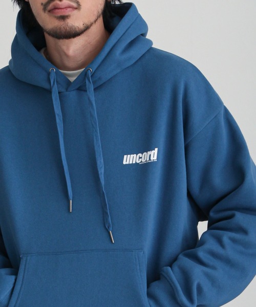 UNCORD(アンコード)の「【UNCORD】LOGO HOODIE/ロゴフーディーパーカー(パーカー・メンズ・ブラック/グレー/ブルー/グリーン/オートミール・MEDIUM/LARGE/X-LARGE)」の5枚目の写真