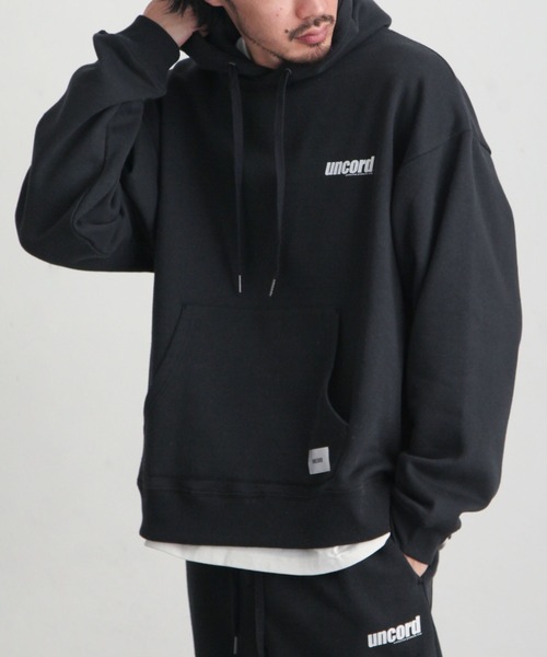 UNCORD(アンコード)の「【UNCORD】LOGO HOODIE/ロゴフーディーパーカー(パーカー・メンズ・ブラック/グレー/ブルー/グリーン/オートミール・MEDIUM/LARGE/X-LARGE)」の15枚目の写真