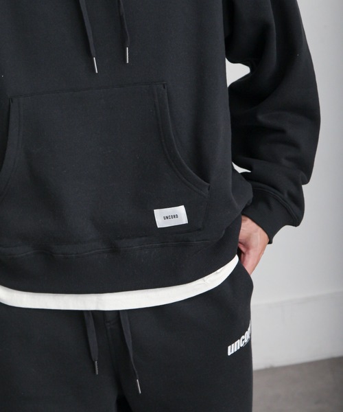 UNCORD(アンコード)の「【UNCORD】LOGO HOODIE/ロゴフーディーパーカー(パーカー・メンズ・ブラック/グレー/ブルー/グリーン/オートミール・MEDIUM/LARGE/X-LARGE)」の6枚目の写真