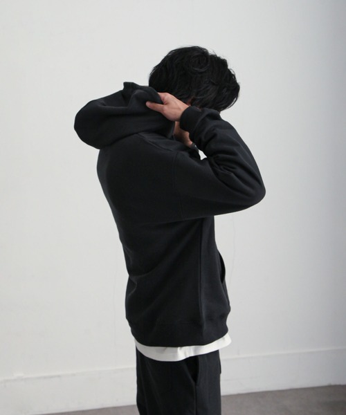 UNCORD(アンコード)の「【UNCORD】LOGO HOODIE/ロゴフーディーパーカー(パーカー・メンズ・ブラック/グレー/ブルー/グリーン/オートミール・MEDIUM/LARGE/X-LARGE)」の20枚目の写真