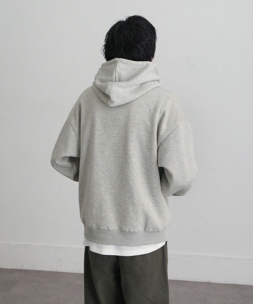 UNCORD(アンコード)の「【UNCORD】LOGO HOODIE/ロゴフーディーパーカー(パーカー・メンズ・ブラック/グレー/ブルー/グリーン/オートミール・MEDIUM/LARGE/X-LARGE)」の7枚目の写真