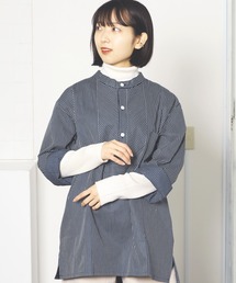 modAS/モダス  フィッシャーマンシャツ ストライプシャツ