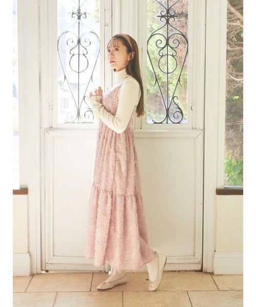 Areeam（アリーム）の「カットジャガードキャミワンピース（ワンピース