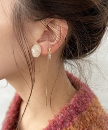 LOWRYS FARM | ２Ｐジュシノンホールイヤリング　173501(イヤリング)