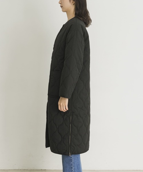 URBAN RESEARCH（アーバンリサーチ）の「『UR TECH』中綿リバーシブルCOAT（その他アウター・レディース・ブラック/グレー系その他・FREE）」の21枚目の写真