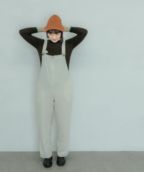SMELLY(スメリー)の「ニットワッチキャップ(ニットキャップ/ビーニー・レディース・ベージュ/ブラック/チャコールグレー/オレンジ・-)」の18枚目の写真