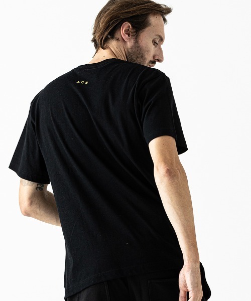 ACANTHUS(アカンサス)の「mt8109- College Logo Tee Tシャツ(Tシャツ/カットソー・メンズ・ブルー/チャコール/ホワイト/ブラック/ネイビー・L/M/S/XL)」の8枚目の写真