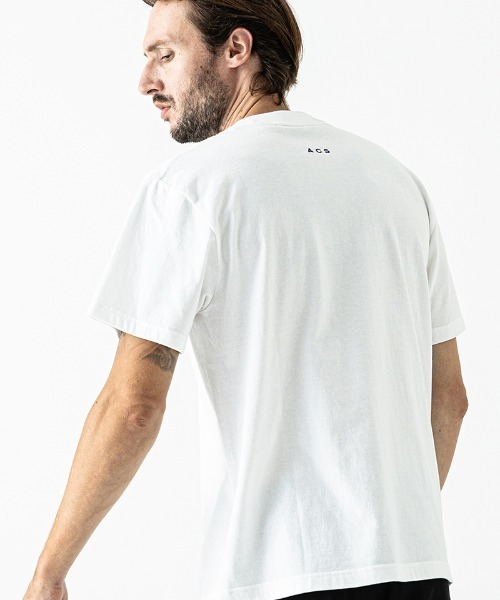 ACANTHUS(アカンサス)の「mt8109- College Logo Tee Tシャツ(Tシャツ/カットソー・メンズ・ブルー/チャコール/ホワイト/ブラック/ネイビー・L/M/S/XL)」の13枚目の写真
