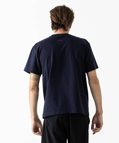 ACANTHUS(アカンサス)の「mt8109- College Logo Tee Tシャツ(Tシャツ/カットソー・メンズ・ブルー/チャコール/ホワイト/ブラック/ネイビー・L/M/S/XL)」の18枚目の写真
